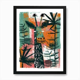 Giraffe 132 Art Print