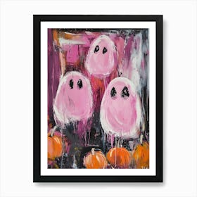 Pink Haloween 179 Art Print