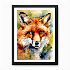 Red Fox Art Print