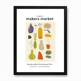 Frankfurt Handcrafted Homestead Fair Art Print