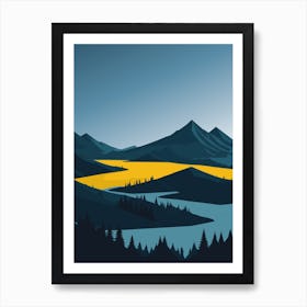 Landscape - Landscape Stock Videos & Royalty-Free Footage 3 Art Print