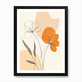 Flowers Ii Canvas Print Art Print