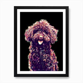 Dog Colorful Art Print