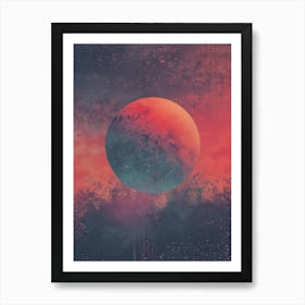 Red Planet 1 Art Print