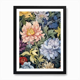 Floral Pattern 13 Art Print