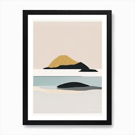 Galapagos Islands Ecuador Simplistic Tropical Destination Art Print