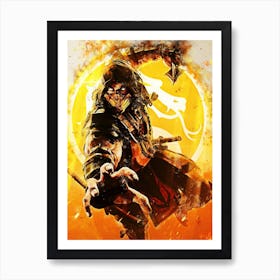 Mortal Kombat Art Print