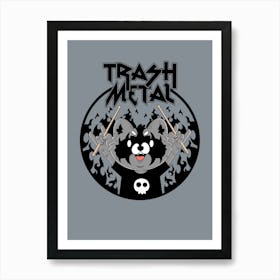 Trash Metal Art Print