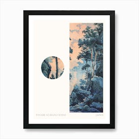 Tanabe Kumano Kodo Japan 2 Cut Out Travel Poster Art Print