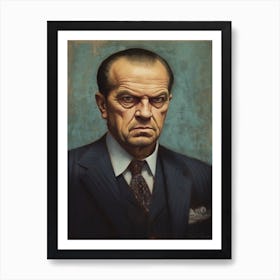 Gangster Art Frank Costello The Departed Art Print