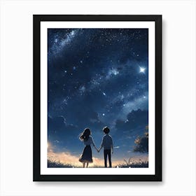 Starry Night 1 Art Print