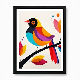 Colorful Bird 3 Art Print