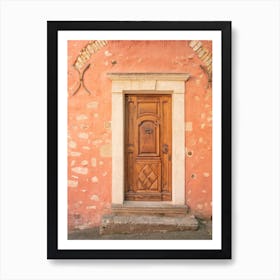 Front Door In France Art Print