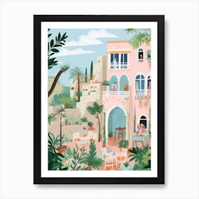 Byblos Lebanon 3 Illustration Art Print