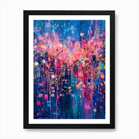 Abstract Painting 1083 Art Print