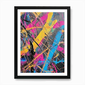 Splatter Painting 6 Poster