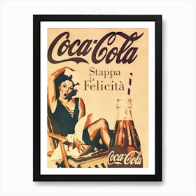 Coca Cola Art Print