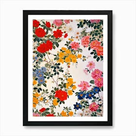 Great Japan  Hokusai Botanical Japanese 17 Art Print