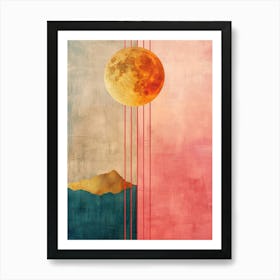 Moon In The Sky 2 Art Print