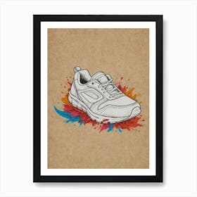 Running Shoes Art Print