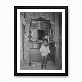 Son Of Sharecropper Who Will Participate In The Tenant Purchase Program Very Soon,Near Caruthersville, Missouri B Art Print