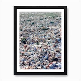 The Blue City Art Print