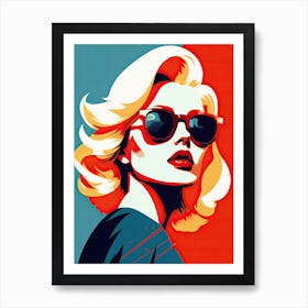 American Woman: A Pop Art Revolution Art Print