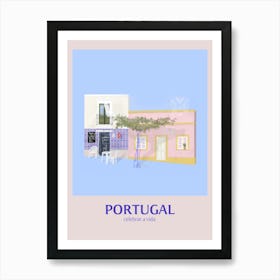 Portugal Local Café Art Print