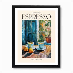 Cagliari Espresso Made In Italy 1 Poster Art Print