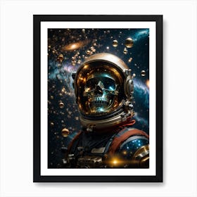 Space Astronaut Print Art Print