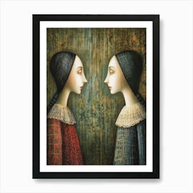 Angela S Love Story 6 Art Print