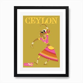 Fly Aeromundo Ceylon Art Print