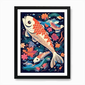 Koinobori Festival Japanese Kitsch 2 Art Print