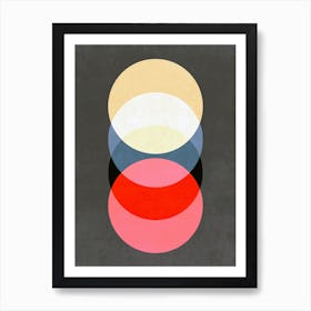 Abstract Circles 2 Art Print