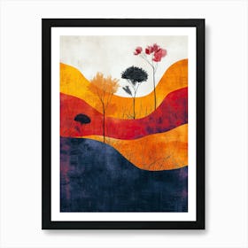 Ethereal Notes Matisse Style Art Print