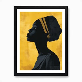 Tribal Odyssey|The African Woman Series Art Print