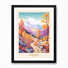 Chamonix To Zermatt France 2 Hike Poster Art Print