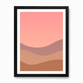 Mountains II Art Print
