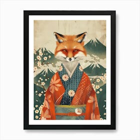 Japanese Fox 1 Art Print