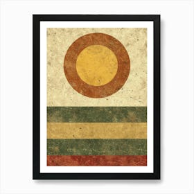 Afghanistan Flag Art Print