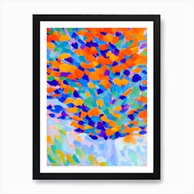 Abstract Formosa Matisse Inspired Flower Art Print