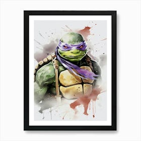 Donatello Teenage Mutant Ninja Turtles Art Print