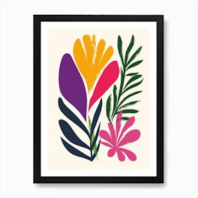 Tropical Flowers 3 Art Print