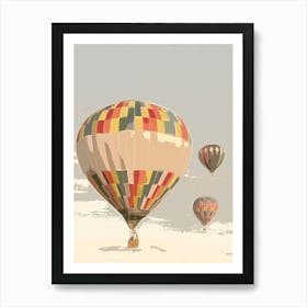 Hot Air Balloons Art Print