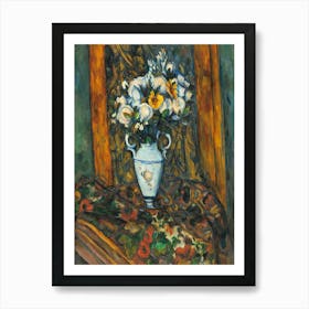 Paul Cézanne S Vase Of Flowers (1900 1903) Still Life Art Print