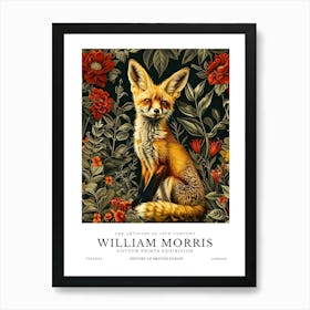 William Morris Exhibition Animals Series 44 Art Print