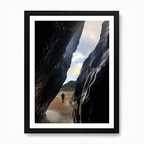 View from the cave Art Print