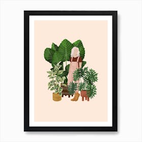 Plant Friends 3 Art Print