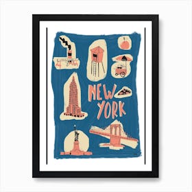 Welcome New York City Art Print