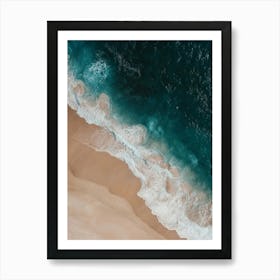 Aerial View Of A Beach 77 Art Print